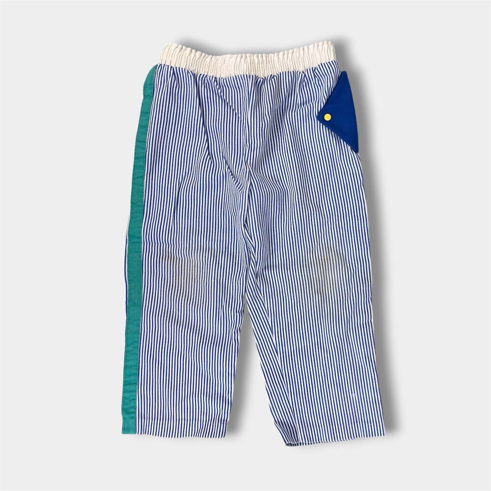 Vintage Blue Striped Pants 2T USA